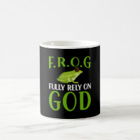 Fully Rely On God F. R. O. G - Frog