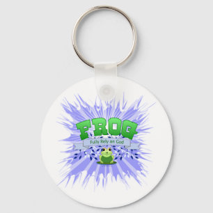 Fully Rely on God Key Ring