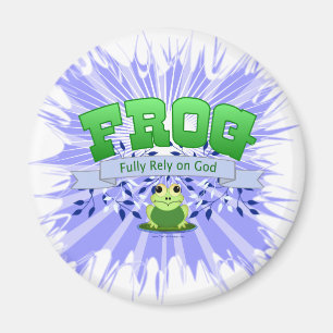 Fully Rely on God Magnet