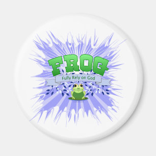 Fully Rely on God Magnet