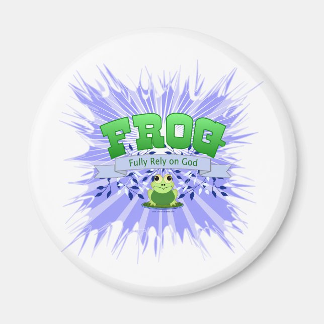 Fully Rely on God Magnet (Front)