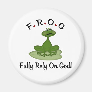 Fully Rely on God Magnet