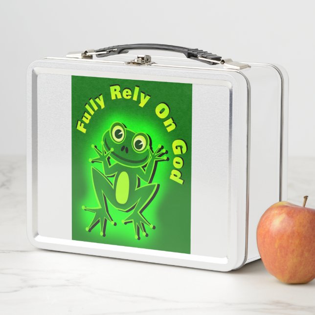 Fully Rely on God! Metal Lunch Box (In Situ)