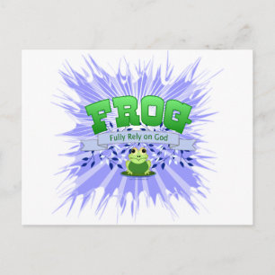 Fully Rely on God Postcard