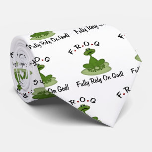 Fully Rely on God Tie