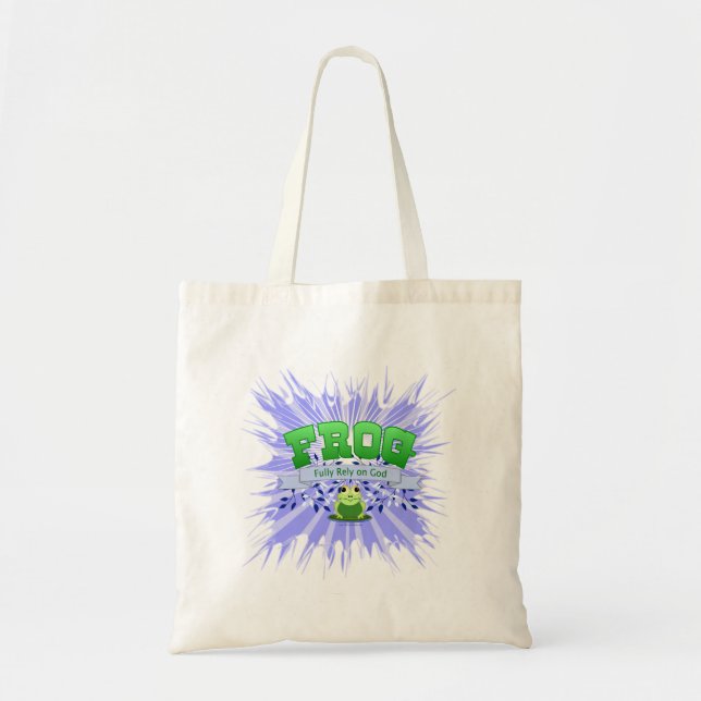 Fully Rely on God Tote Bag (Front)