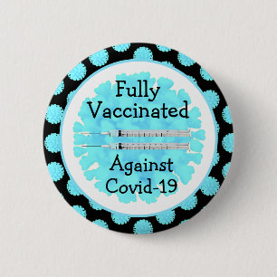 Fully Vaccinated against Covid-19 Button