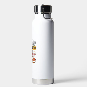 Fully Vaccinated by the Blood of Jesus Shirt Desig Water Bottle