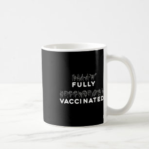Fully Vaccinated Hand Sign Language Coffee Mug