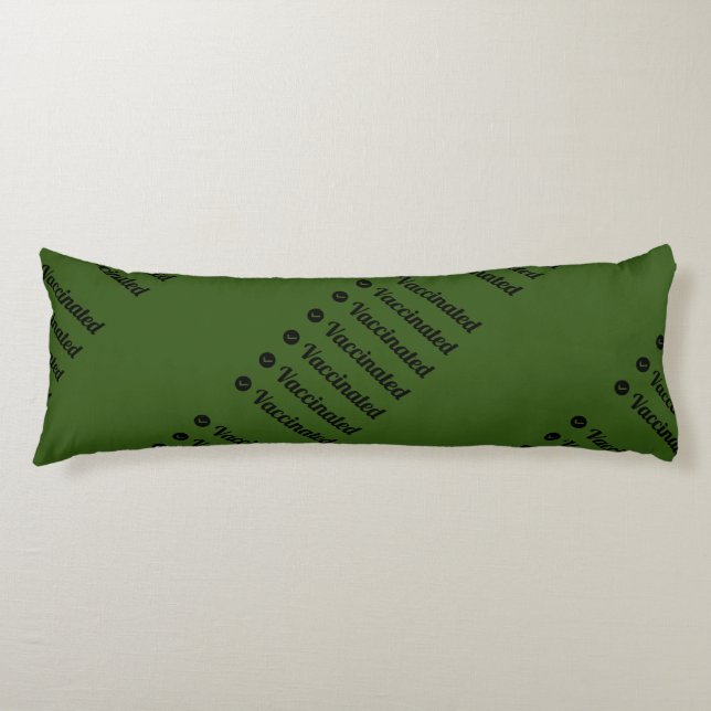 Fully Vaccinated - Pro Vaccine - Immunisation Body Cushion (Front)