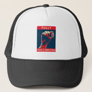 Fully Vaccinated Trucker Hat