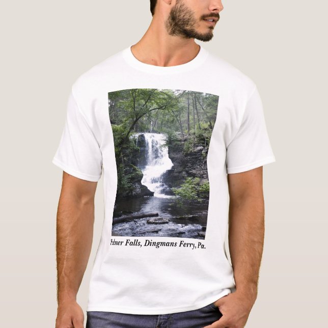Fulmer Falls Childs Park, Pa, Fulmer Falls, Din... T-Shirt (Front)