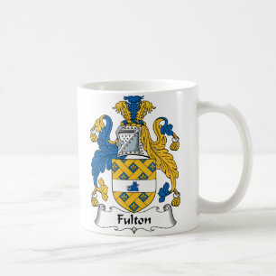 Fulton Family Crest Coffee Mug