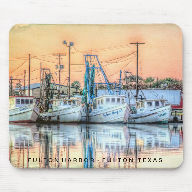 “Fulton Harbour Icons” Mouse Mat (Front)