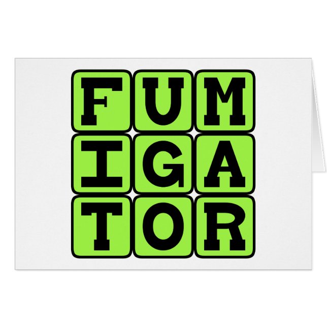 Fumigator, Bug Zapper (Front Horizontal)