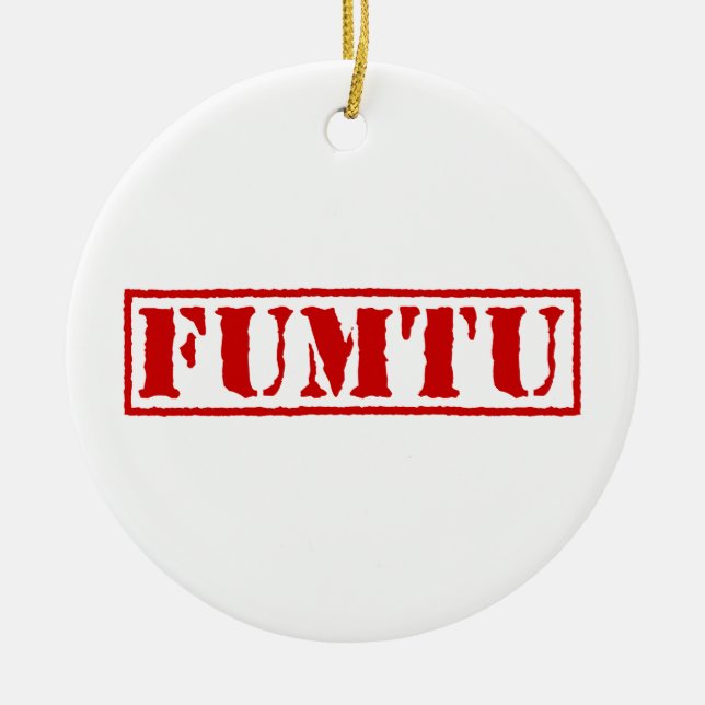 FUMTU CERAMIC TREE DECORATION (Front)