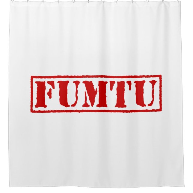FUMTU SHOWER CURTAIN (Front)