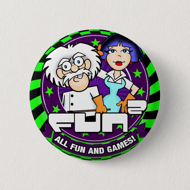 Fun2 6 Cm Round Badge (Front)