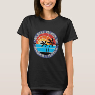 Fun 100 Days Closer To Summer - 100th Day Of Schoo T-Shirt