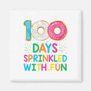 Fun 100 Days Sprinkled with Fun Doughnut School Te Magnet
