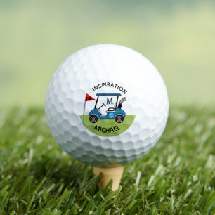 Fun 19th Hole Custom Cart Personalised  Golf Balls