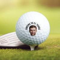 Fun 21st Birthday CUSTOM TEXT Photo