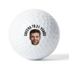 Fun 21st Birthday CUSTOM TEXT Photo