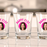 Fun 21st Birthday CUSTOM TEXT Photo