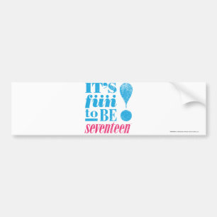 Fun 2 B 17-Aqua Bumper Sticker