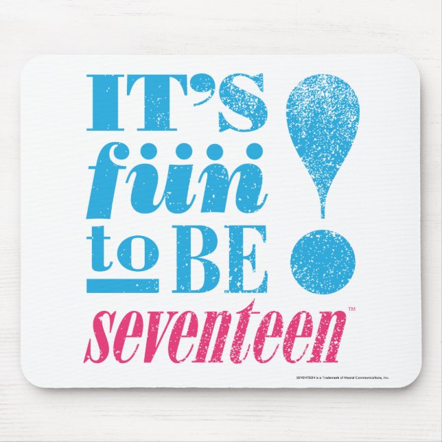 Fun 2 B 17-Aqua Mouse Mat (Front)