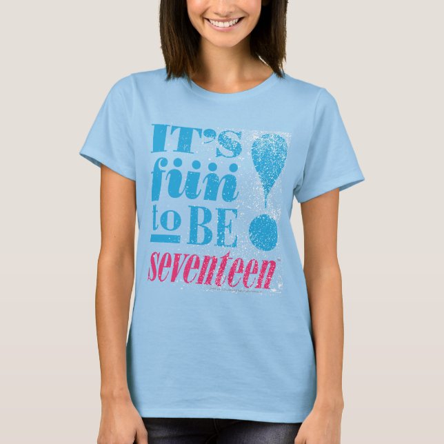 Fun 2 B 17-Aqua T-Shirt (Front)