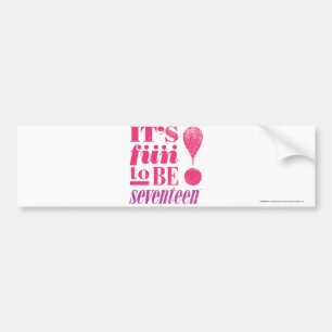 Fun 2 B 17-Magenta Bumper Sticker