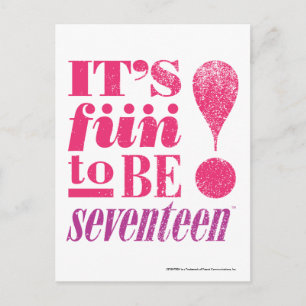 Fun 2 B 17-Magenta Postcard