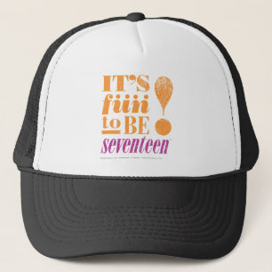 Fun 2 B 17-Orange Trucker Hat