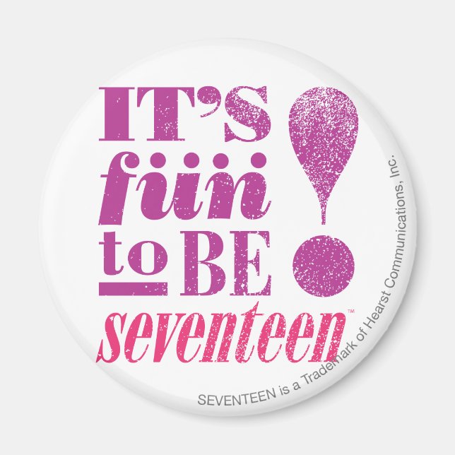 Fun 2 B 17-Purple Magnet (Front)