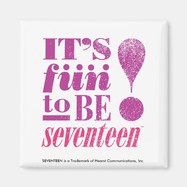 Fun 2 B 17-Purple Magnet (Front)