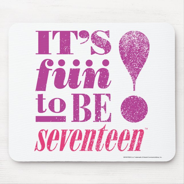 Fun 2 B 17-Purple Mouse Mat (Front)