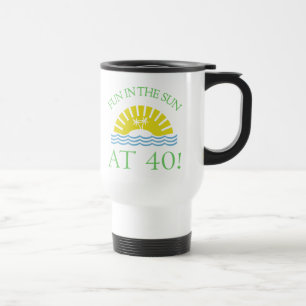 Fun 40th Birthday Gifts Travel Mug