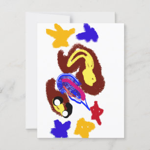 Fun 4th July  summer  Postcard