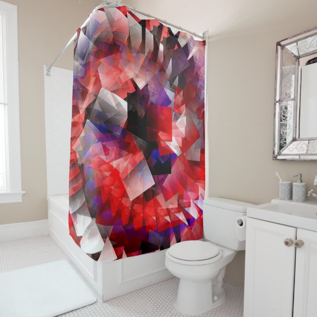 Fun 4th....... shower curtain (In Situ)