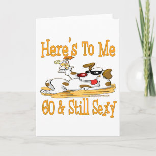 Fun 60th Birthday Gifts Card