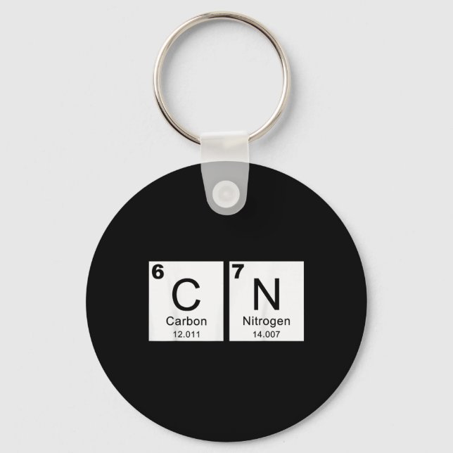 Fun 67 Meme Six Seven Funny Science Teacher Period Key Ring (Front)