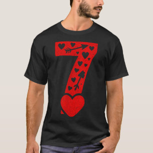 Fun 67 Number 6-7 6 7 Matching Valentine Six Seven T-Shirt