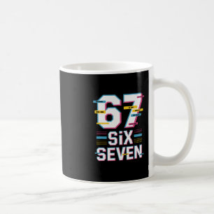 Fun 6 7 Six Seven Meme Coffee Mug