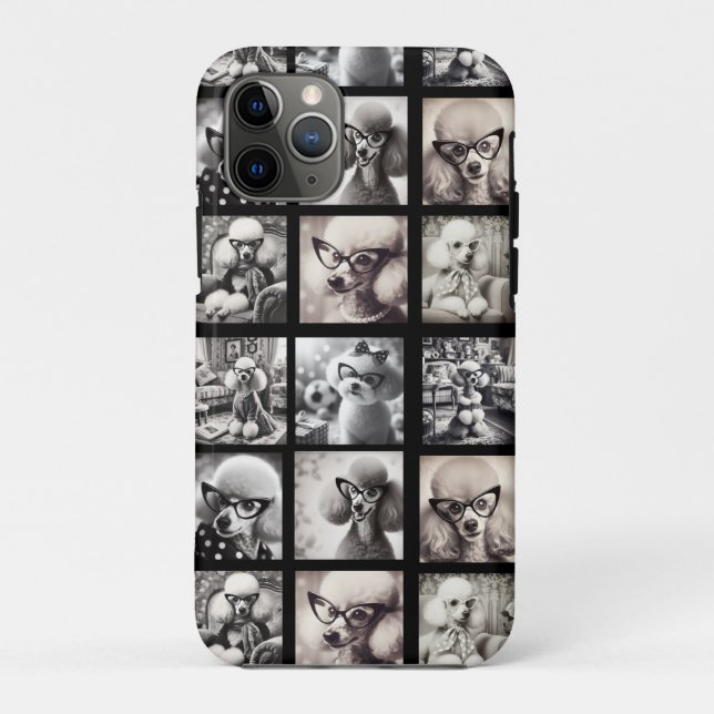 Fun 9 Photo Collage Pictures Case-Mate iPhone Case (Back)