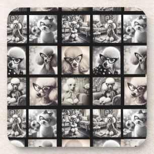 Fun 9 Photo Collage Pictures Coaster