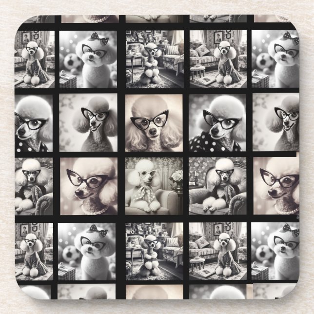 Fun 9 Photo Collage Pictures Coaster (Front)