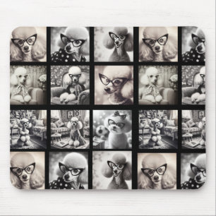 Fun 9 Photo Collage Pictures Mouse Mat