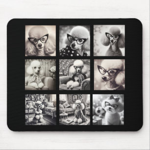 Fun 9 Photo Collage Pictures Mouse Mat