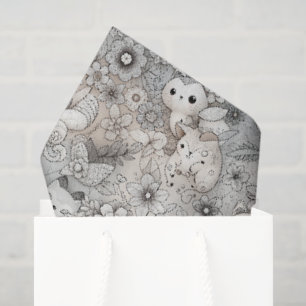 Fun Abstract Animal Collection Tissue Paper